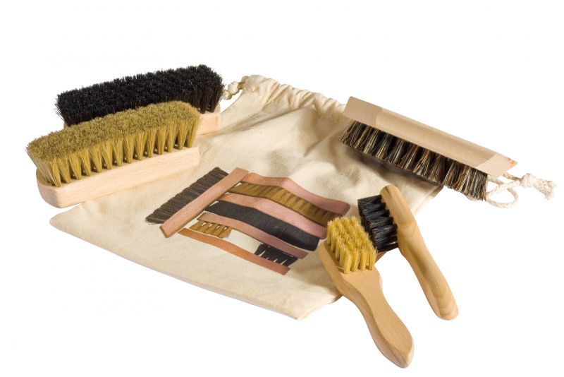 Brosses à chaussures set-voyage Bürstenhaus Redecker OFFRE SPECIALE